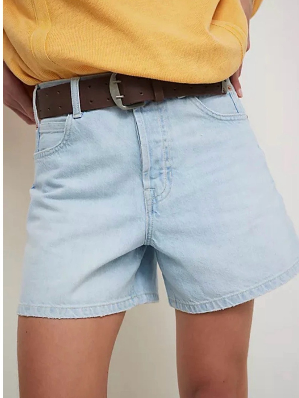 FREE PEOPLE x We The Free Tippi Denim Shorts size 28